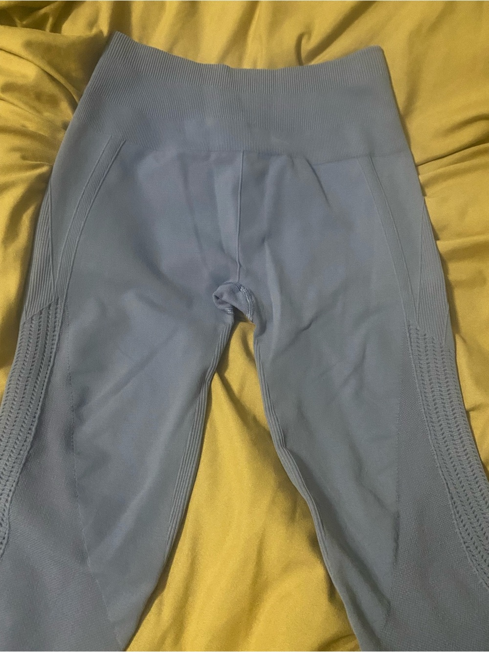 Seamless Light Blue lululemon Leggings